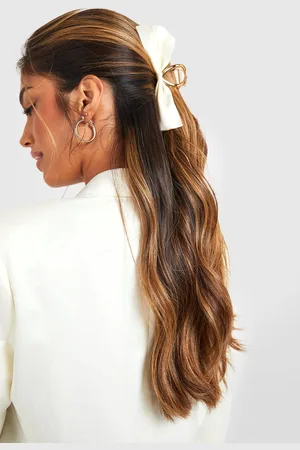 Boohoo Pinza Para El Pelo De Raso Con Lazo