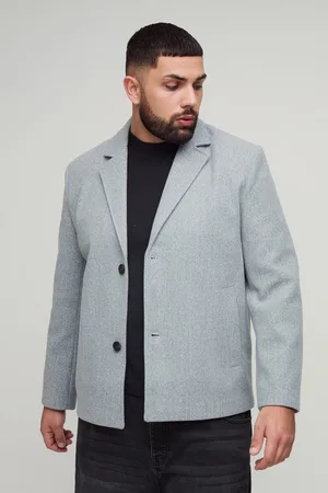 Boohoo Abrigo Plus Oversize Recto