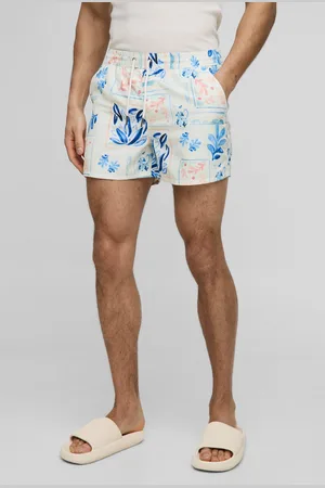 Boohoo Bañador De Largo Medio Con Estampado