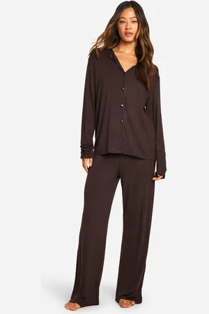 Boohoo Pijama Tall De Manga Larga