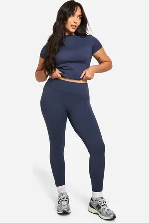 Boohoo Leggings Plus De Tiro Alto Súper Suaves Dsgn Studio