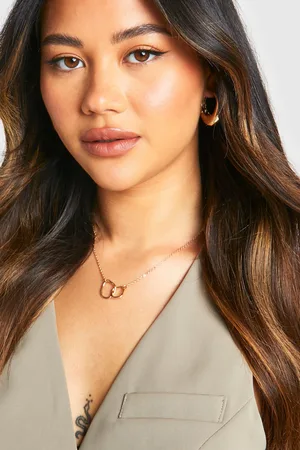 Boohoo Collar De Cadena Con Colgantes Enlazados