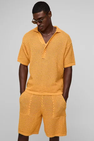 Boohoo Polo Oversize De Punto Calado Con Solapa