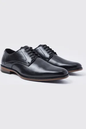 Boohoo Zapatos Derby De Cuero Sintético Con Cordones Cruzados