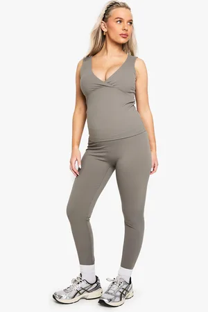 Boohoo Leggings Premamá Súper Suaves Con Sujeción Para La Barriga