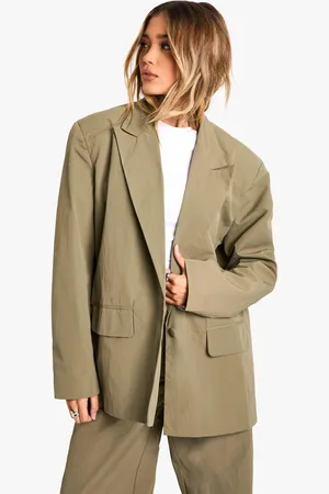 Boohoo Americana Oversize Entallada De Nailon