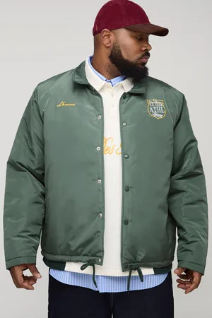 Boohoo Chaqueta Plus Universitaria De Nailon Acolchada