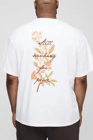 Boohoo Camiseta Plus Oversize Con Estampado De Flores Still Searching