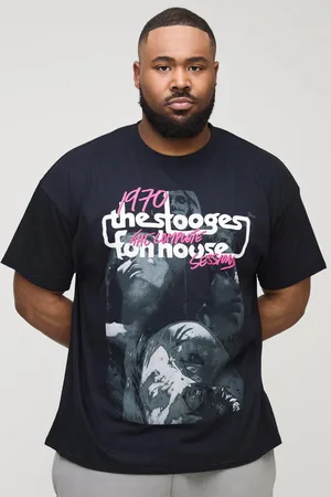 Boohoo Camiseta Plus Oversize Con Estampado De The Stooges