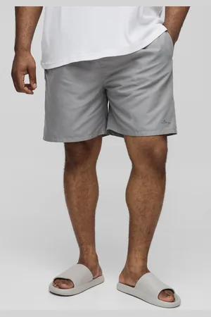 Boohoo Bañador Plus De Largo Medio Con Marca