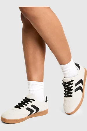Boohoo Zapatillas Deportivas Planas Con Línea En Contraste