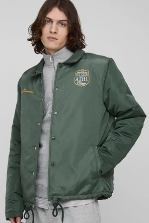 Boohoo Chaqueta Tall Universitaria De Nailon Acolchada