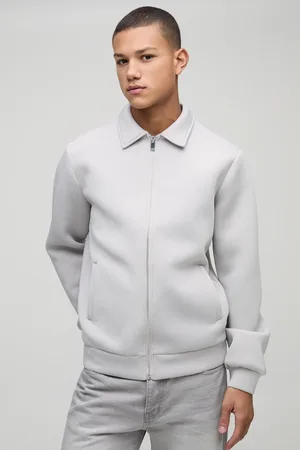 Boohoo Chaqueta Harrington De Scuba Con Unión