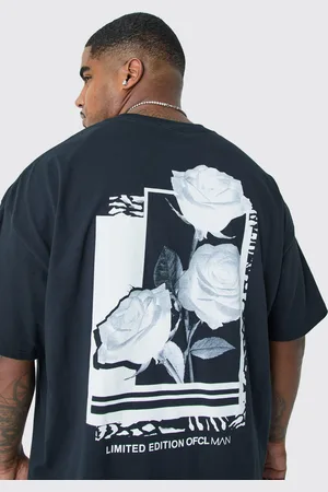 Boohoo Camiseta Plus Con Estampado Gráfico De Rosa
