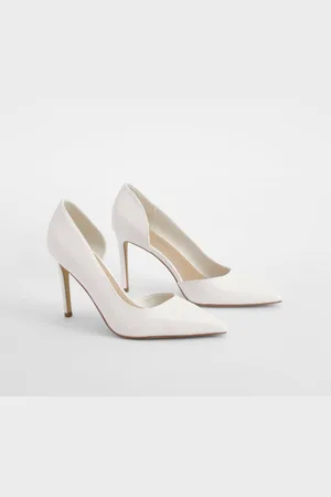Boohoo Zapatos De Salón Básicos De Charol Con Abertura Y Altura Media