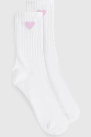 Boohoo Calcetines Con Detalle De Corazón