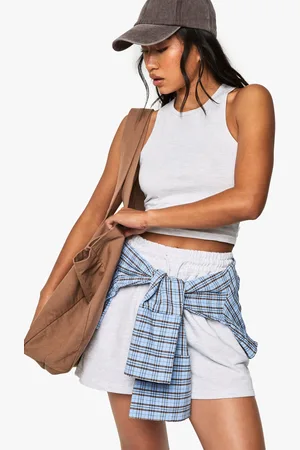 Boohoo Conjunto De Pantalón Corto Deportivo Y Top Estilo Nadador