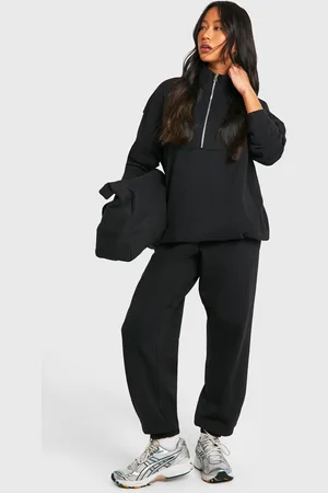 Boohoo Pantalón Deportivo Oversize Con Botamanga Y Bordado Dsgn Studio