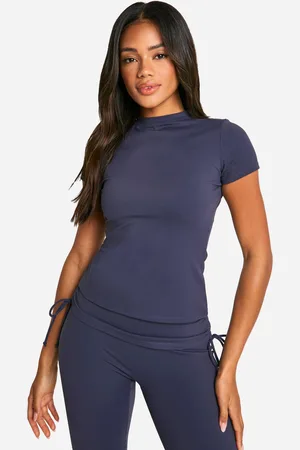 Boohoo Top De Manga Corta Súper Suave Dsgn Studio