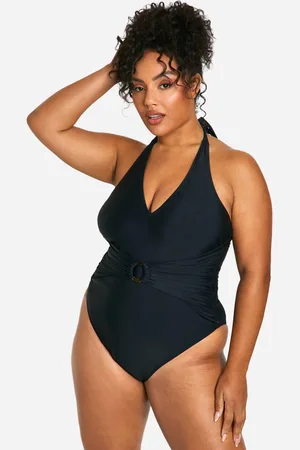 Boohoo Bañador Plus Con Anillo Y Control De Barriga
