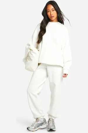 Boohoo Pantalón Deportivo Oversize Con Botamanga Y Bordado Dsgn Studio