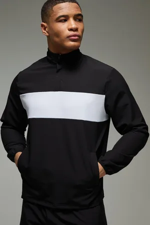 Boohoo Cortavientos Man Active Estilo Golf Con Cremallera 1/4