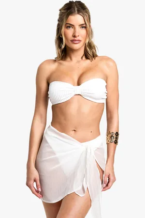 Boohoo Pareo Mini Essentials Para La Playa