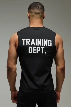 Boohoo Camiseta Sin Mangas Oversize Man Active Resistente Training Dept