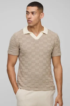 Boohoo Polo De Punto Con Cuadros