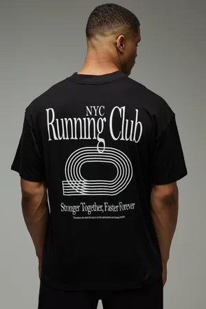 Boohoo Camiseta Oversize Man Active Nyc Running Club