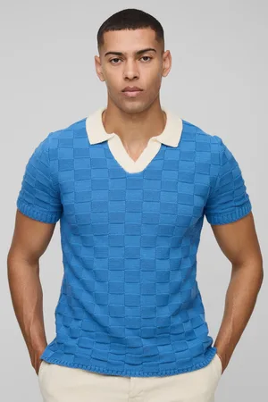 Boohoo Polo De Punto Con Cuadros
