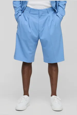 Boohoo Pantalón Corto Entallado Plisado Con Cintura Fija
