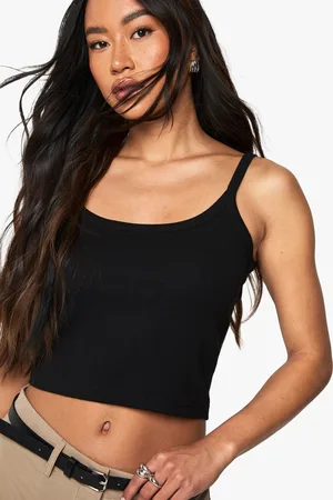 Boohoo Top Sin Mangas Básico Con Estampado