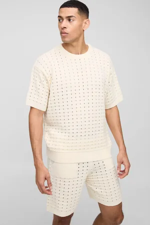 Boohoo Chándal Oversize De Pantalón Corto Y Camiseta De Punto