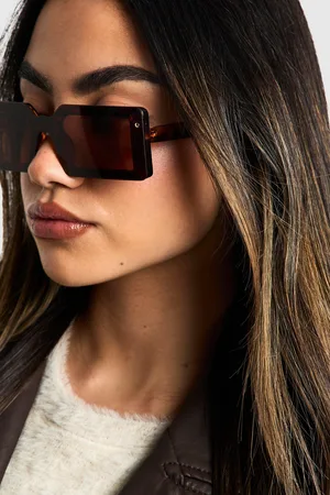 Boohoo Gafas De Sol Cuadradas Con Montura De Carey