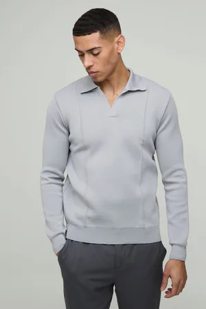 Boohoo Polo Regular De Punto Con Botones En El Cuello