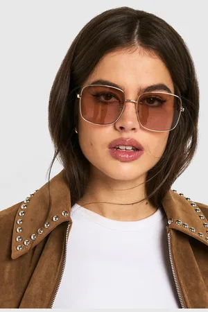 Boohoo Gafas De Sol Oversize Con Montura Plateada