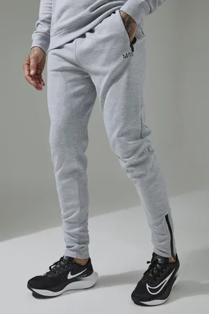 Boohoo Pantalón Deportivo Tall Man Active Pro Pitillo De Forro Polar