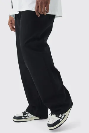Boohoo Vaqueros Plus Holgados Sin Tratar