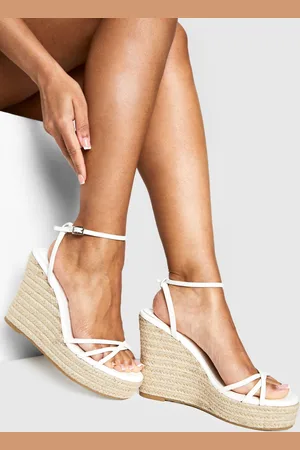 Boohoo Cuñas Con Tiras Cruzadas