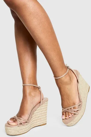 Boohoo Cuñas Con Tiras Cruzadas