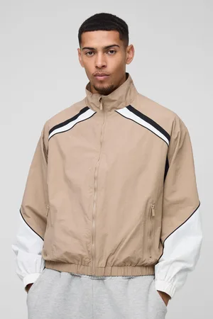 Boohoo Chaqueta Regular De Nailon Con Colores En Bloque