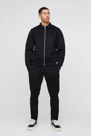 Boohoo Conjunto De Pantalón Deportivo Y Chaqueta Harrington De Scuba