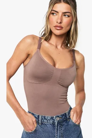 Boohoo Body Sin Mangas Moldeador Sin Costuras