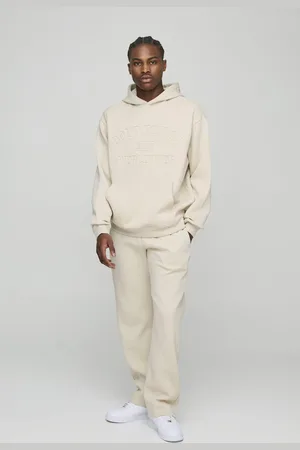 Boohoo Chándal Oversize Con Capucha Y Repujado Homme