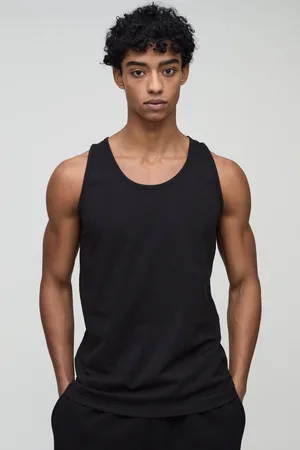 Boohoo Top Sin Mangas Básico