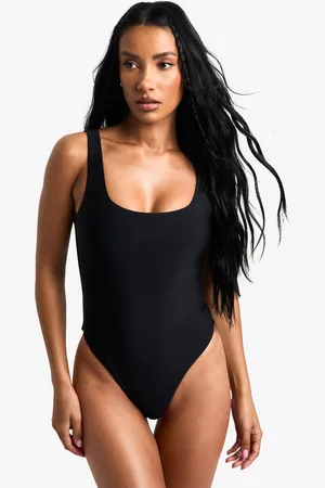 Boohoo Bañador Essentials Con Escote Cuadrado