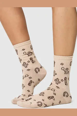 Boohoo Calcetines Con Estampado Western