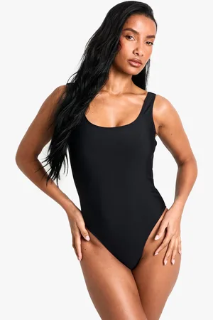 Boohoo Bañador Essentials Con Escote Cuadrado Y Control De Abdomen