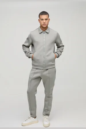 Boohoo Chándal De Scuba Con Chaqueta Harrington